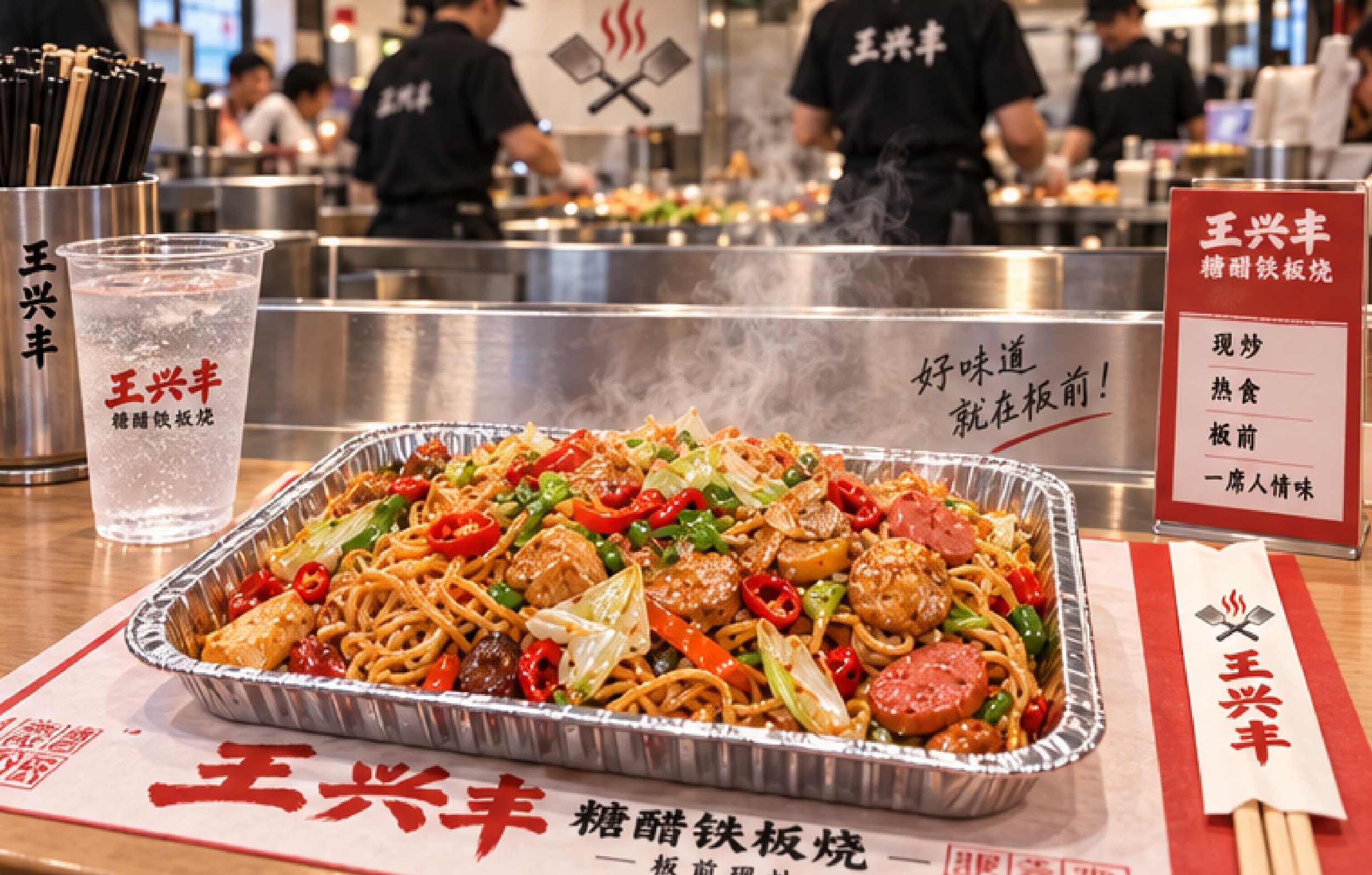 板前铝箔盒装堂食